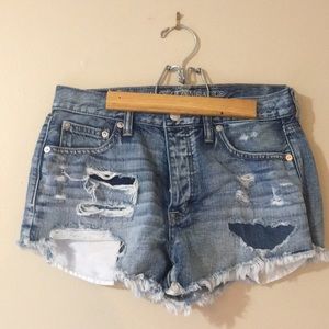 American Eagle vintage High-rise festival shorts